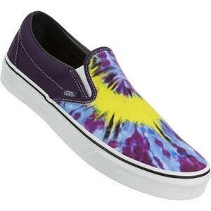 Van's Off the Wall Mysterioso Tie-Dye Slip On Shoes, Women's Size 8.5‎